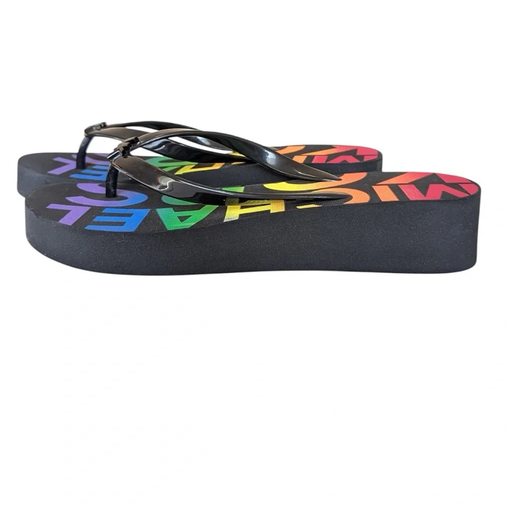 NEW Michael Kors Bedford Flip Flops Sandals
